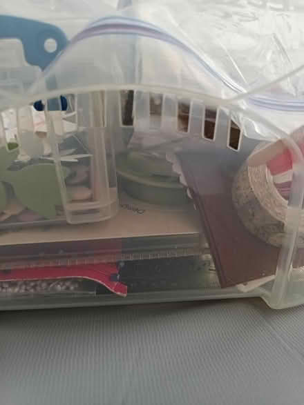 Photo of free A mixed box of card making embellishments (Walton-on-Thames KT12) #3