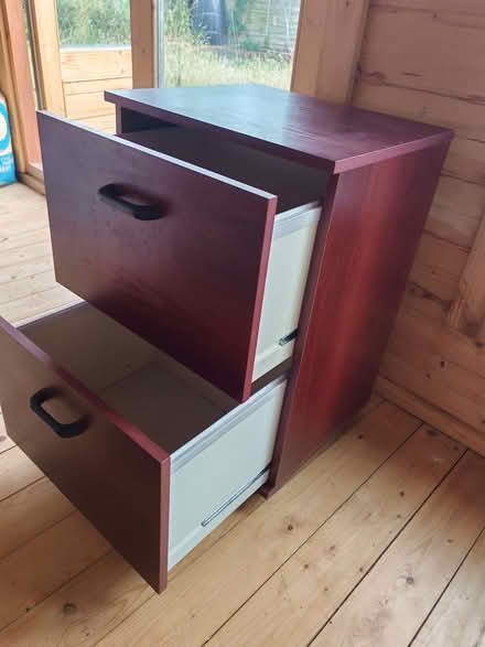 Photo of free 2-drawer filing cabinet (Thorpe St Andrew NR7) #1