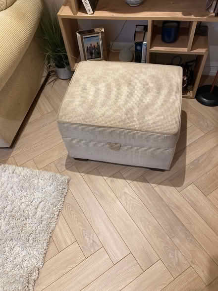 Photo of free Sofa pouffe storage unit (West Ealing) #1
