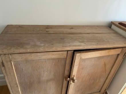 Photo of free Old pitch pine cupboard (IP1) #3