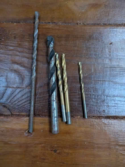 Photo of free Various drill bits (Crookes S10) #1