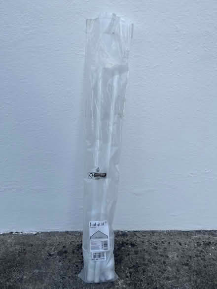 Photo of free White Curtain Pole Metal max 120cm (TR7) #1