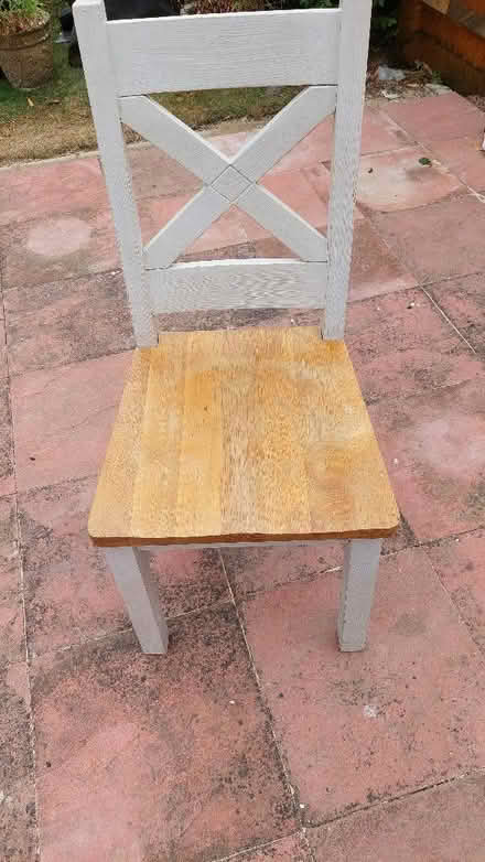 Photo of free Four wooden chairs (Swinford OX29) #1