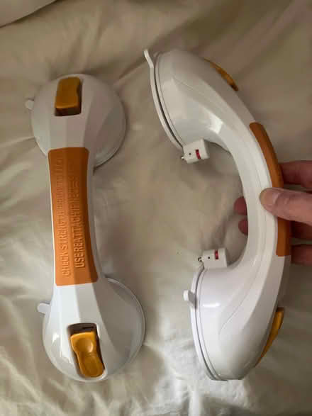 Photo of free Suction grab bars for shower wall (NW10) #1