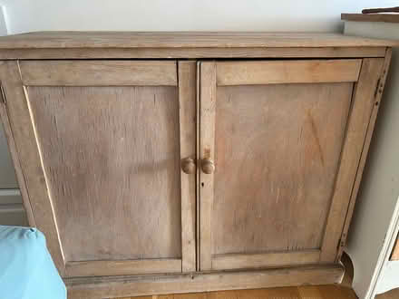 Photo of free Old pitch pine cupboard (IP1) #2