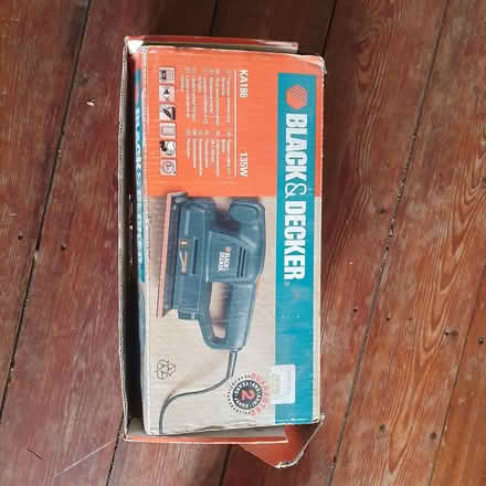 Photo of free black and decker sander (Stocksbridge S36) #1