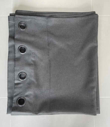 Photo of free Pair of eyelet top acoustic curtains (Kingston TW11) #2