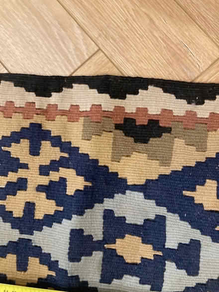Photo of free Thin patterned rug (West Ealing) #2