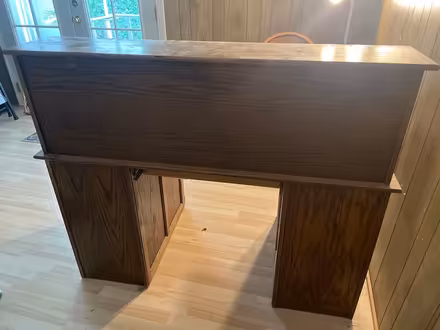 Photo of free Roll Top Desk & Chair Solid oak (Rancho Yolo - Pole Line & 5th) #4