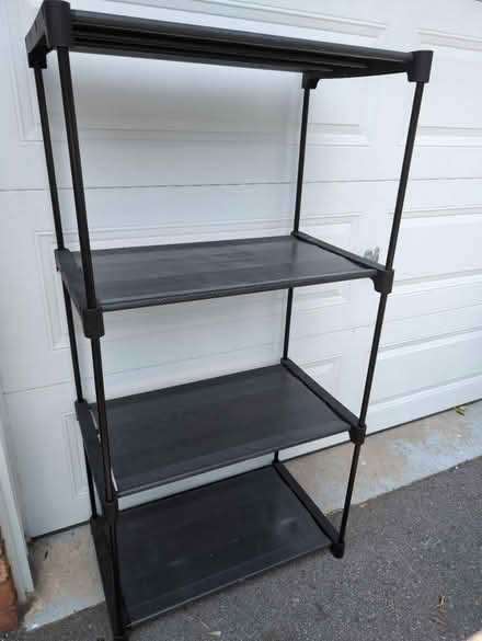Photo of free Metal and plastic shelves (North West Brampton) #1