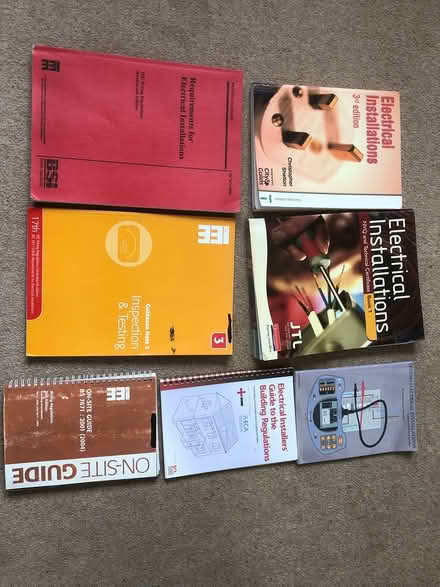 Photo of free Electrician’s manuals (Pen Traeth Anglesey) #1