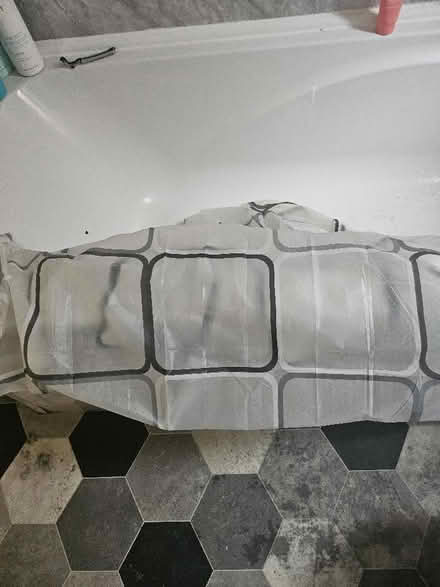 Photo of free Shower curtain with hooks (Acocks Green B27) #1