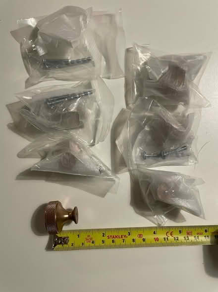 Photo of free Metal cupboard knobs (Northfields) #2
