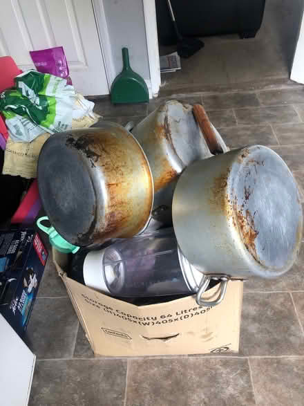 Photo of free Box full of pots and pans etc (OL8 2XQ) #2