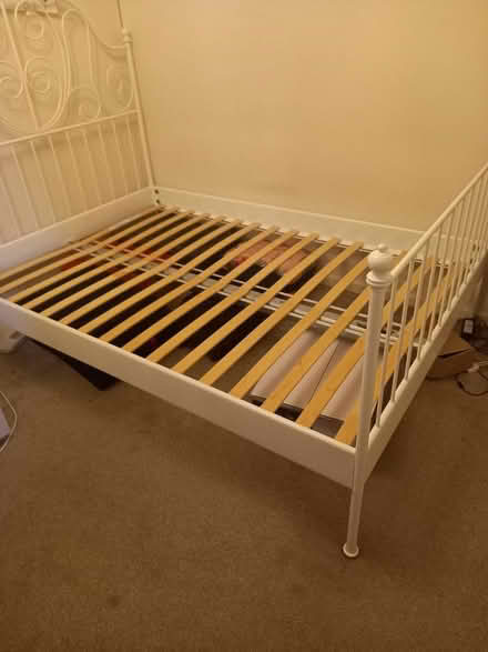 Photo of free IKEA metal frame bed (Birmingham) #2