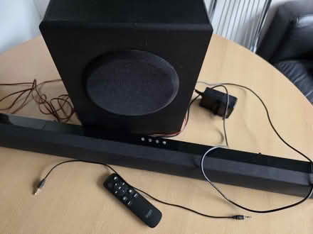 Photo of free Tv sound bar & subwoofer (EX14) #1