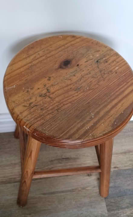 Photo of free Wooden stool - Small farmhouse (S60 Catcliffe) #2