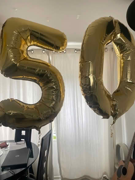 Photo of free 50 years old balloons and candles (Bracknell’s RG42) #1