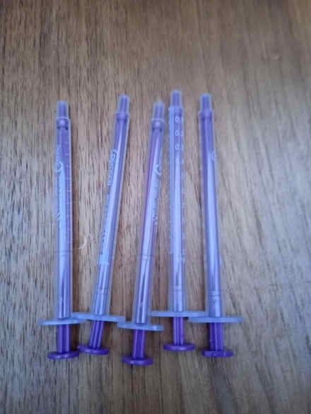 Photo of free 5 x 1ml syringes new (Little Eversden, Cambridge) #1