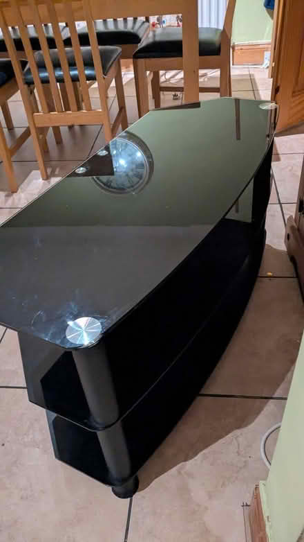 Photo of free Glass tv stand (Dublin) #2
