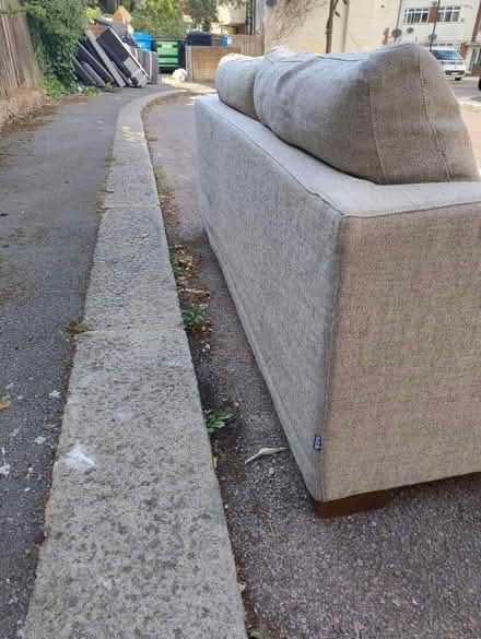 Photo of free Sits 3 seater sofa (Wembley) #1