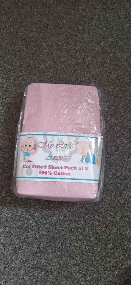 Photo of free Cot fitted sheet (Harehills Lane LS9) #1