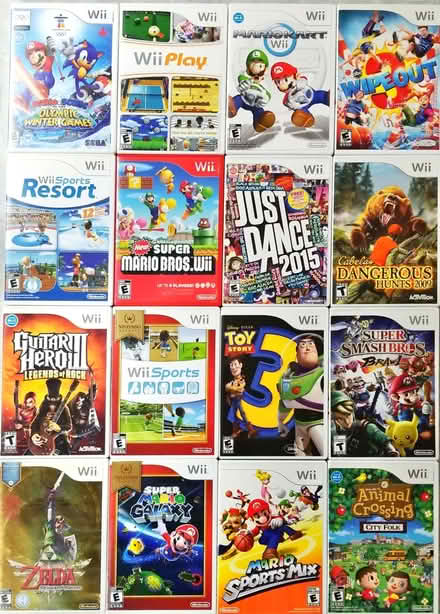 Photo of Nintendo Wii games (Cardonald G52) #1