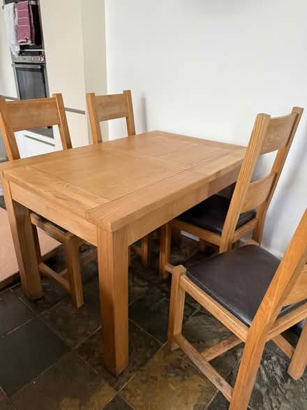 Photo of free Dining table and chairs (Juniper Green EH14) #1