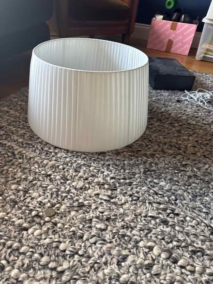 Photo of free Beautiful pleated large lampshade (Wheathampstead AL4) #1