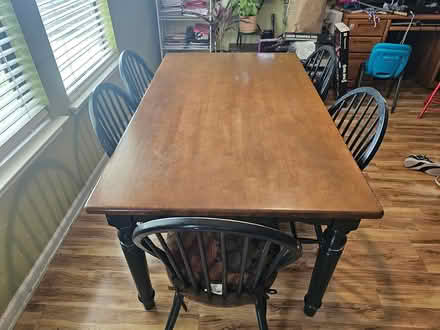 Photo of free Dinning table and 5 chairs (Leander, Bagdad & Hero Way) #2