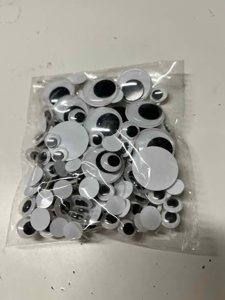 Photo of free a bag of googly eyes (Near the old Sherman Hospital) #1