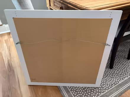 Photo of free White framed mirror (Red Top and Riva Ridge) #1