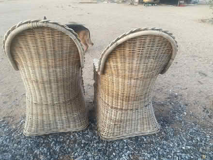 Photo of free 4 wicker chairs (Twentynine Palms) #2