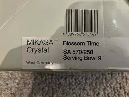 Photo of free Mikasa Crystal Bowl (Stow) #3