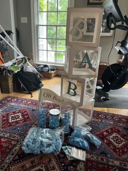 Photo of free Boy baby shower decorations (Near west end) #1