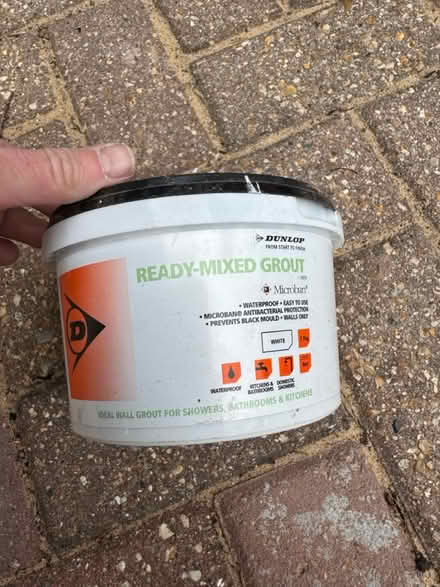 Photo of free Grout - ready mixed (Littleham) #1