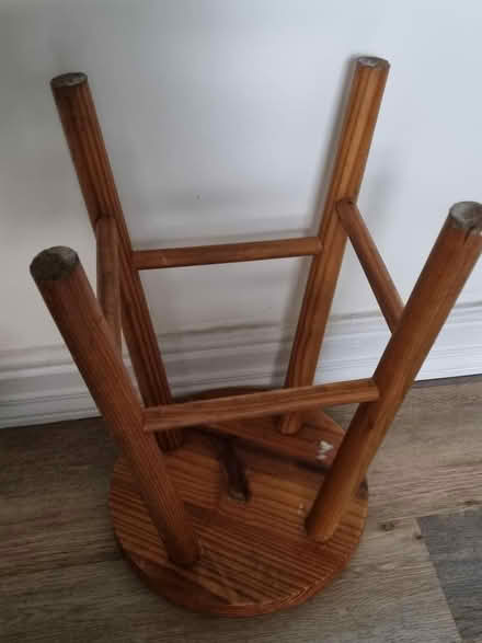 Photo of free Wooden stool - Small farmhouse (S60 Catcliffe) #3