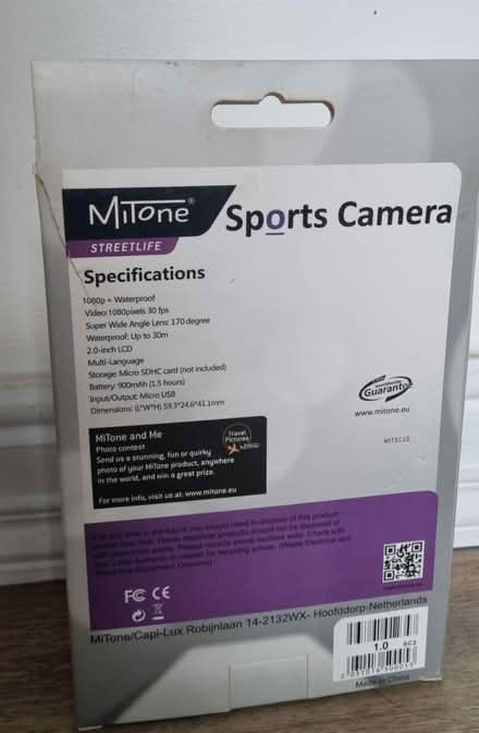 Photo of free Action camera (S60 Catcliffe) #2