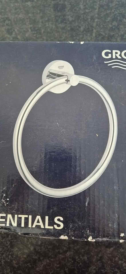 Photo of free New in box towel ring (Kempston) #1