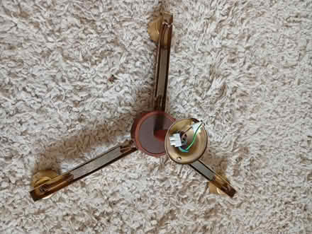 Photo of free Mid Century Teak Brass Light (Buxworth SK23) #4
