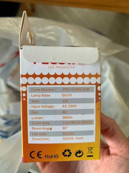 Photo of free Bag of LED bulbs (RM12, Hornchurch) #2