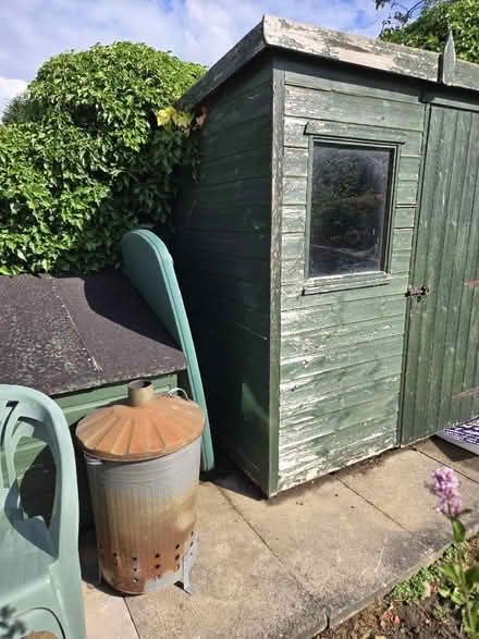 Photo of free 6' x 4' Wooden pent shed (South Croxton LE7) #2