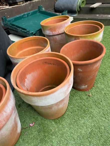 Photo of free Large terracotta pots (Penkhull, Stoke. ST4) #2