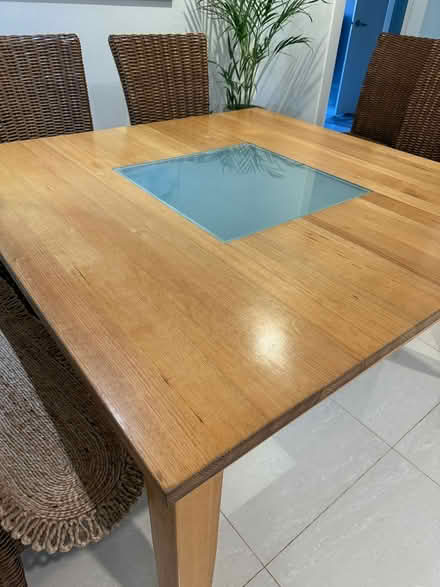 Photo of free Square Wooden Table - 8 seater (Kingsley) #2