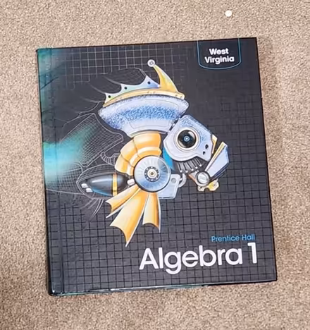 Photo of free Algebra 1 Book #1