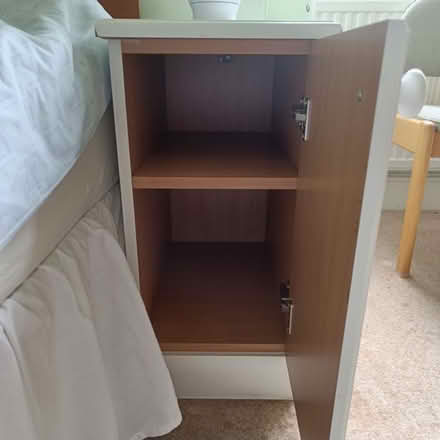 Photo of free Small white cupboard/ bedside unit (Central HORSHAM) #3