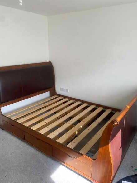 Photo of free King size bed frame (Sheffield) #2