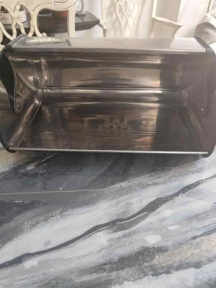 Photo of free Chrome bread bin (Temple Mills E10) #3