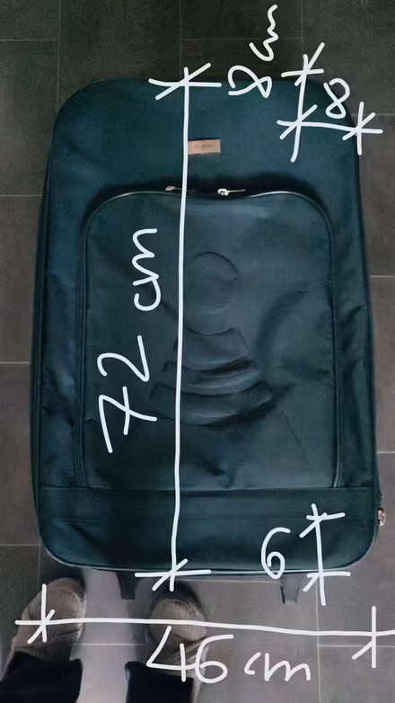 Photo of free Suitcase pulled by top handle only (Leigh) #1