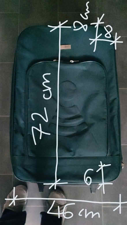 Photo of free Suitcase pulled by top handle only (Leigh) #1